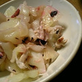 mikkusan's cooksnap of when they made 梅とササミとキャベツで夏のおかずサラダ♪.