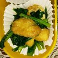 プーさん♪チョッパー's cooksnap of when they made 超簡単！麺つゆだけで小松菜の煮浸し.
