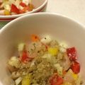 まいうぅ's cooksnap of when they made ヘルシー！！野菜とえびのキヌアサラダ☆.