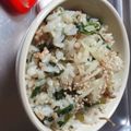 きなちゃん☆かわいい's cooksnap of when they made 春菊の混ぜご飯.