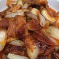 ひなひびももしょう's cooksnap of when they made 鶏もも肉と玉ねぎのケチャップ炒め.