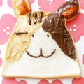 クックA24BEA☆'s cooksnap of when they made ハロウィンの朝食♡おてて付きねこぱん♡.