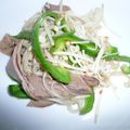 momoco's cooksnap of when they made もやピーチャーシューのナンプラー炒め.