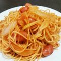 チップす's cooksnap of when they made シリコンスチーマーで簡単ナポリタン.