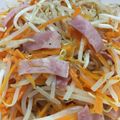 クックWWKQH2☆'s cooksnap of when they made 作りおきおかず☆ベーコンもやし♪.