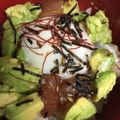 たか子バニラ's cooksnap of when they made 温玉のっけ！まぐろのアボカド丼.