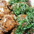 tacocoharu's cooksnap of when they made ひじき入り豆腐ハンバーグ.