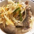 まろんクン's cooksnap of when they made かけうどんに飽きたら豆乳で担々麺風うどん.