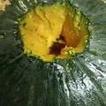 ★リョンリョン★'s cooksnap of when they made 大発明・丸ごとかぼちゃの切り方.