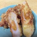 ❤︎ローズマリー❤︎'s cooksnap of when they made めっけもん♪柿の天ぷら.