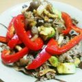 じんじんドキドキ's cooksnap of when they made 牛肉とアボカドのハニーマスタード炒め.