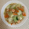 そら0930's cooksnap of when they made 熱々とろり♨エビと白菜のナンプラー炒め.