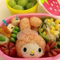 ゆみえれせ's cooksnap of when they made キャラ弁♪マイメロ♪バレンタイン風♪.