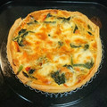 いりーな＠milk's cooksnap of when they made 定番♪ほうれん草とサーモンのキッシュ.