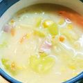 ちぇりぃ2014's cooksnap of when they made 朝食に！キャベツとベーコンのシチュー.