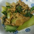 Mαru☆'s cooksnap of when they made チンゲン菜とえのきのソテー.