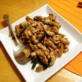 komutatata's cooksnap of when they made 筍と豚肉のオイスター炒め。.