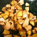36RRR36's cooksnap of when they made 簡単シンプルなさつまいもと鶏肉の甘煮.
