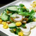 あちゃっぴー☆'s cooksnap of when they made ごま香る♪ちくわサラダ.