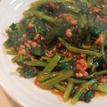 fu♪♪'s cooksnap of when they made mチンゲンサイのピリ辛挽肉中華炒め.