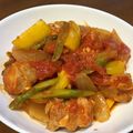 ☆HIROYUMI☆'s cooksnap of when they made 鶏のヘルシートマト煮込み.