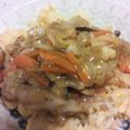 むむmuむ's cooksnap of when they made 簡単! あんかけ炒飯.