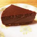 花団子＊'s cooksnap of when they made 【濃厚】チョコレートチーズケーキ♪.