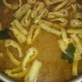 もりのりころ's cooksnap of when they made 朝食♪じゃが芋とワカメと油揚げのお味噌汁.