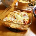 komutatata's cooksnap of when they made 鮭と玉ねぎのピザチーズ焼き♪.