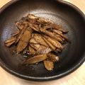 mumuni's cooksnap of when they made ごぼうのバルサミコ炒め.