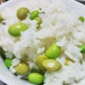 クック4KX1EG☆'s cooksnap of when they made 色良し！シワなし！簡単豆ごはん.