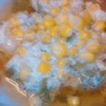 のいちご３９'s cooksnap of when they made とうもろこしの簡単・茶碗蒸し.