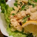 くぅ。's cooksnap of when they made ツナマスタードのゴーヤじゃがサラダ.