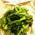 smomomoe's cooksnap of when they made お箸が進む♪ほうれん草のごまゆかり和え.