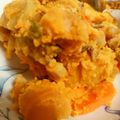 n.k's cooksnap of when they made 子供が喜ぶ鶏もも肉と薩摩芋とかぼちゃ炒め.