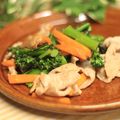 ぽっぽぺぺ's cooksnap of when they made 豚肉とブロッコリーのオイスターソース炒め.