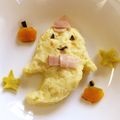 minminho's cooksnap of when they made ハロウィンおばけのポテトサラダ.