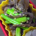 nosso's cooksnap of when they made アスパラガスと舞茸の胡麻和え.