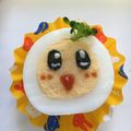 わかこっち's cooksnap of when they made ゆでたまご☆ふなっしー.