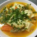 ふか谷's cooksnap of when they made 魚介お野菜たっぷり♡旨辛豆乳韓国風スープ.