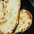 はねこ2621's cooksnap of when they made ナン♪ ホームベーカリーで作る.