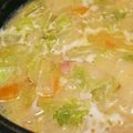 クック11HPTG☆'s cooksnap of when they made 野菜とベーコンの牛乳スープ.