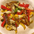 ボブナナ's cooksnap of when they made ピーマンとちくわのゴマ塩炒め♪簡単.