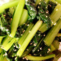 ほのさん。's cooksnap of when they made 5分 簡単 早い 小松菜のナムル.