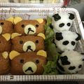 mauloa117's cooksnap of when they made ♫リラッくまのいなり寿司♫.