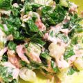 さらんだー's cooksnap of when they made セロリの葉っぱも食べよう！.