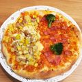 えりつぃん0715's cooksnap of when they made ツナじゃがコーンピザ♡.