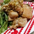 しょみ一's cooksnap of when they made 鶏もも肉簡単てりやき♪ネギ生姜醤油ソース.