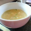 こぶたちゃんGOGO's cooksnap of when they made 中華風コーンスープ.