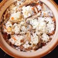 梨うさぎ's cooksnap of when they made 簡単☆一人分の土鍋で炊き込みご飯.